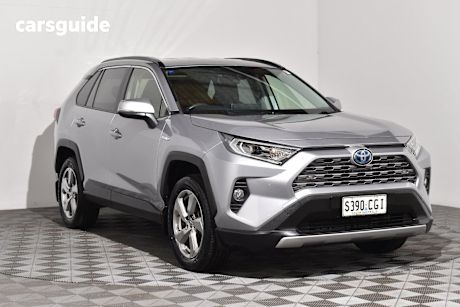 Silver 2021 Toyota RAV4 Wagon Gxl (2Wd) Hybrid