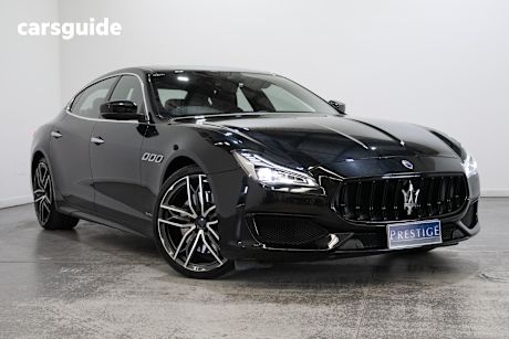Black 2019 Maserati Quattroporte Sedan Gts Gransport