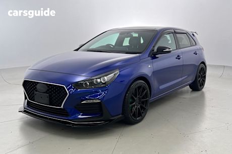 Blue 2021 Hyundai I30 Hatch N LINE PREMIUM F