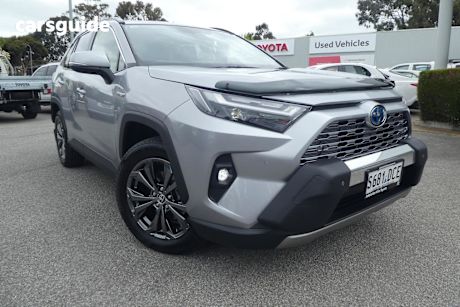 Silver 2024 Toyota RAV4 Wagon Gxl (Awd) Hybrid