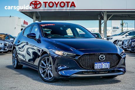Blue 2020 Mazda 3 Hatchback G20 Evolve
