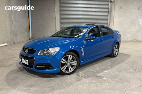 Blue 2015 Holden Commodore Sedan Sv6