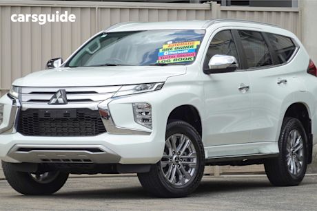 White 2022 Mitsubishi Pajero Sport Wagon Glx (4Wd) 5 Seat