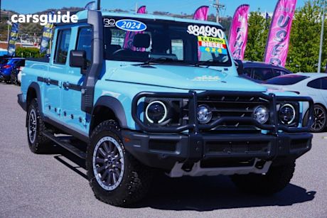 Blue 2024 Ineos Grenadier Dual Cab Pick-up Quartermaster Fieldmaster Ed