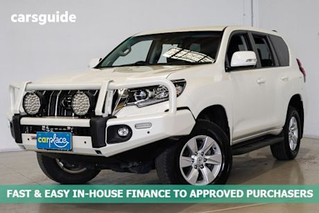 White 2020 Toyota Landcruiser Prado Wagon Gxl