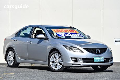 Silver 2008 Mazda 6 Sedan Classic