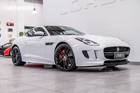 White 2016 Jaguar F-Type Coupe V6