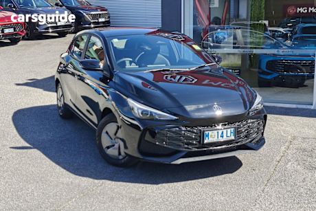 Black 2025 MG MG3 Hatch VIBE F