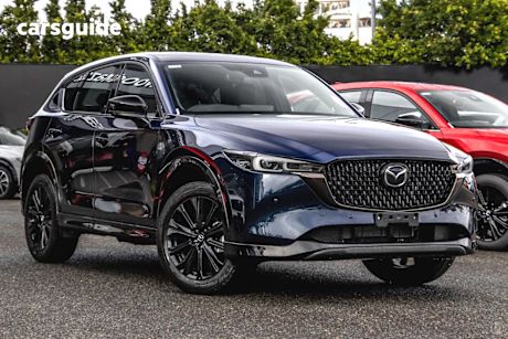 Blue 2025 Mazda CX-5 SUV G25 GT SP 4X4