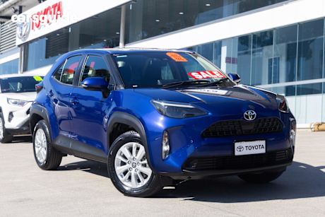 Blue 2021 Toyota Yaris Cross SUV GX F