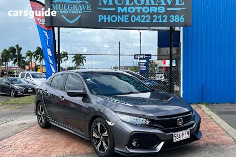 Grey 2017 Honda Civic Hatchback Rs