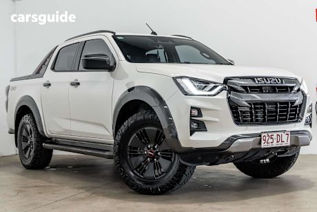 White 2021 Isuzu D-MAX Crew Cab Utility X-Terrain (4X4)