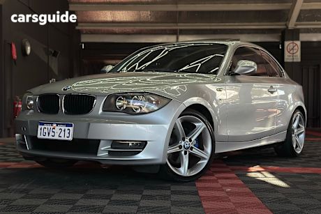 Silver 2010 BMW 1 Series Coupe 125I R