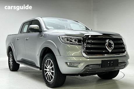 Silver 2022 GWM UTE Dual Cab Utility Cannon (4X4)