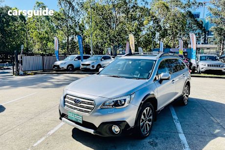 Silver 2015 Subaru Outback Wagon 2.5I Premium