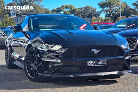 Black 2017 Ford Mustang Coupe Fastback Gt 5.0 V8