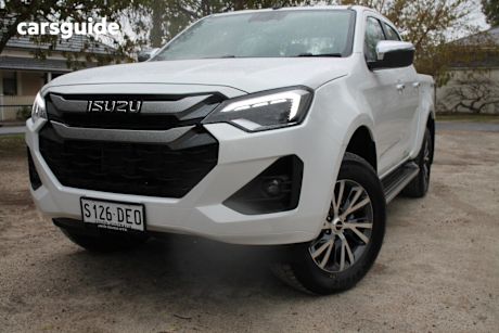 White 2024 Isuzu D-MAX Ute Tray LS-U 4X4