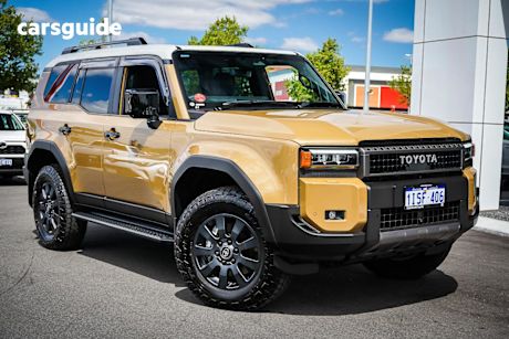 Tan 2024 Toyota Landcruiser Prado Wagon Altitude