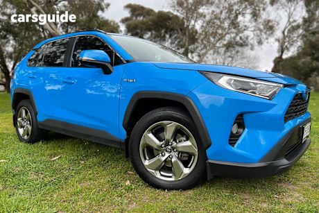Blue 2019 Toyota RAV4 Wagon Gxl 2Wd Hybrid