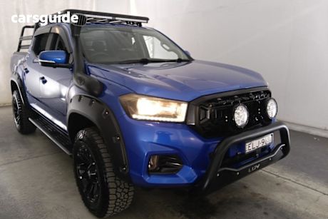 Blue 2020 LDV T60 Double Cab Utility Trailrider (4X4)