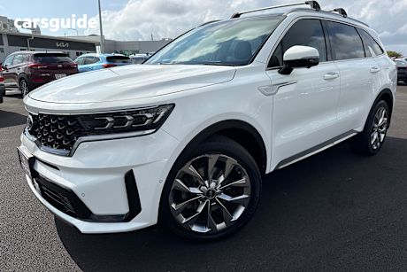 White 2020 Kia Sorento Wagon Gt-Line 7 Seat
