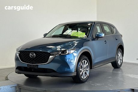 Blue 2023 Mazda CX-5 Wagon G20 Maxx (Fwd)