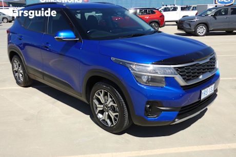 Blue 2020 Kia Seltos Wagon Sport (Fwd)