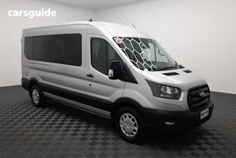 Silver 2021 Ford Transit Bus 410L (Rwd) Srw