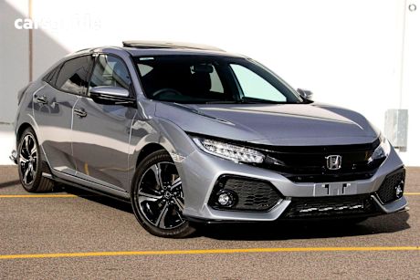 Silver 2017 Honda Civic Hatch RS F