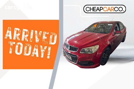 Red 2015 Holden Commodore Sedan Sv6