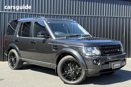 Grey 2014 Land Rover Discovery 4 Wagon 3.0 Sdv6 Hse