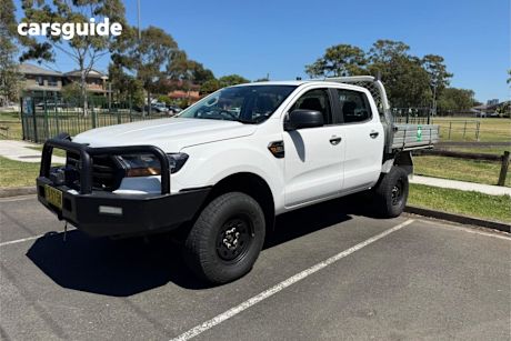 White 2019 Ford Ranger Double Cab Chassis Xl 3.2 (4X4)