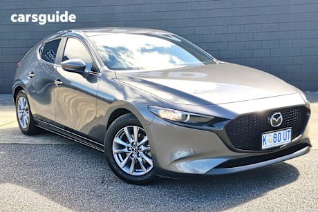 Grey 2021 Mazda Mazda3 Hatch G20 PURE F