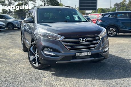 Grey 2016 Hyundai Tucson Wagon Highlander (Awd)