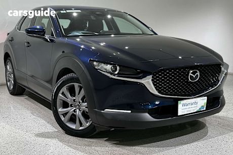 Blue 2023 Mazda CX-30 Wagon G20 Evolve (Fwd)