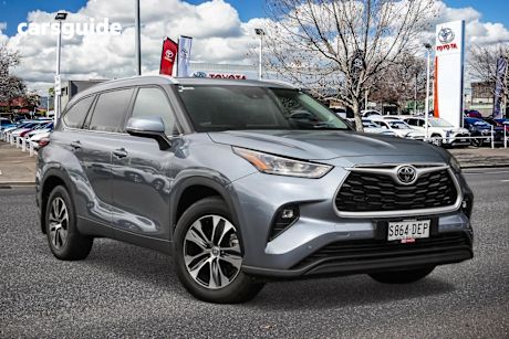 Blue 2021 Toyota Kluger Wagon Gxl Awd