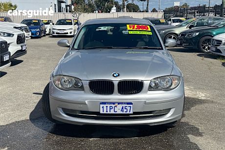 Silver 2009 BMW 1 Hatch 120I R