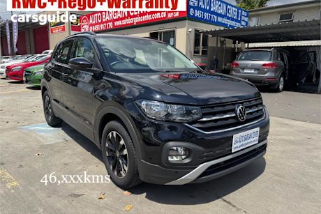 Black 2022 Volkswagen T-Cross Wagon 85Tsi Life