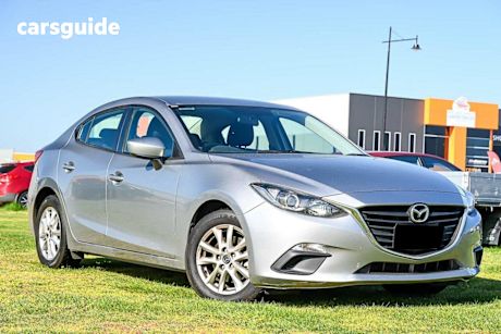 Silver 2015 Mazda 3 Sedan Neo