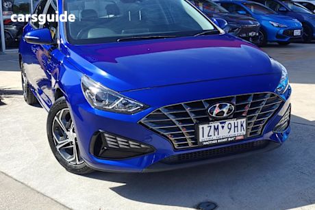 Blue 2021 Hyundai I30 Hatch PD.V4 F