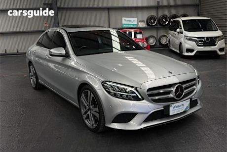 Silver 2020 Mercedes-Benz C-CLASS Sedan C300 R