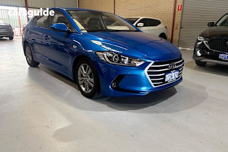 Blue 2017 Hyundai Elantra Sedan ACTIVE F