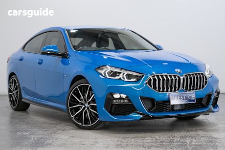 Blue 2021 BMW 218I Coupe M Sport Gran Coupe