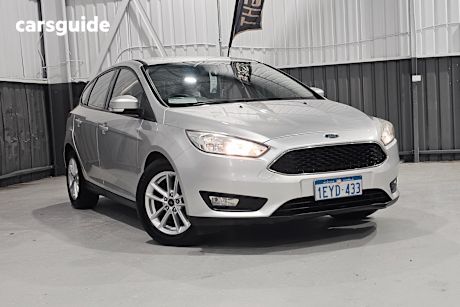 Silver 2016 Ford Focus Hatchback Sport