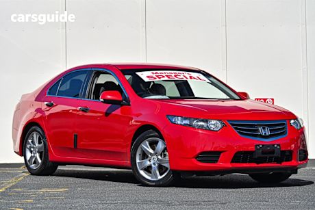 Red 2012 Honda Accord Euro Sedan 8TH GEN F
