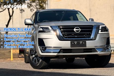 Silver 2025 Nissan Patrol Wagon Ti-L (4X4)