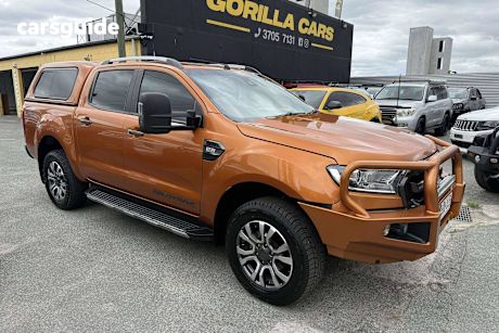 Orange 2016 Ford Ranger Dual Cab Pick-up Wildtrak 3.2 (4X4)