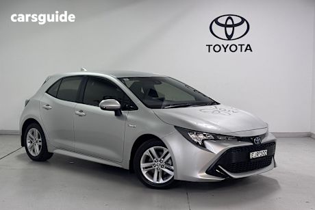 Silver 2020 Toyota Corolla Hatch ASCENT SPORT HYBRID F