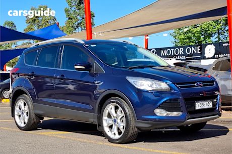 Blue 2013 Ford Kuga Wagon Titanium (Awd)