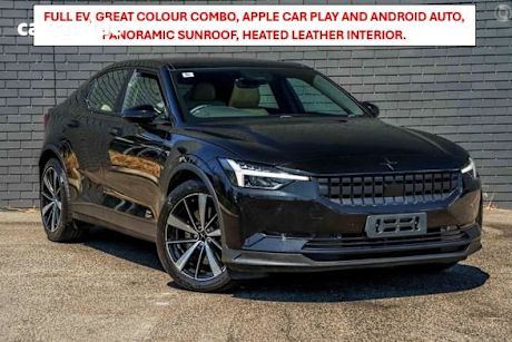 Black 2022 Polestar 2 Hatchback Long Range Single Motor 78Kwh